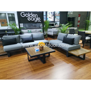 Outdoor furniture set powder coating painting